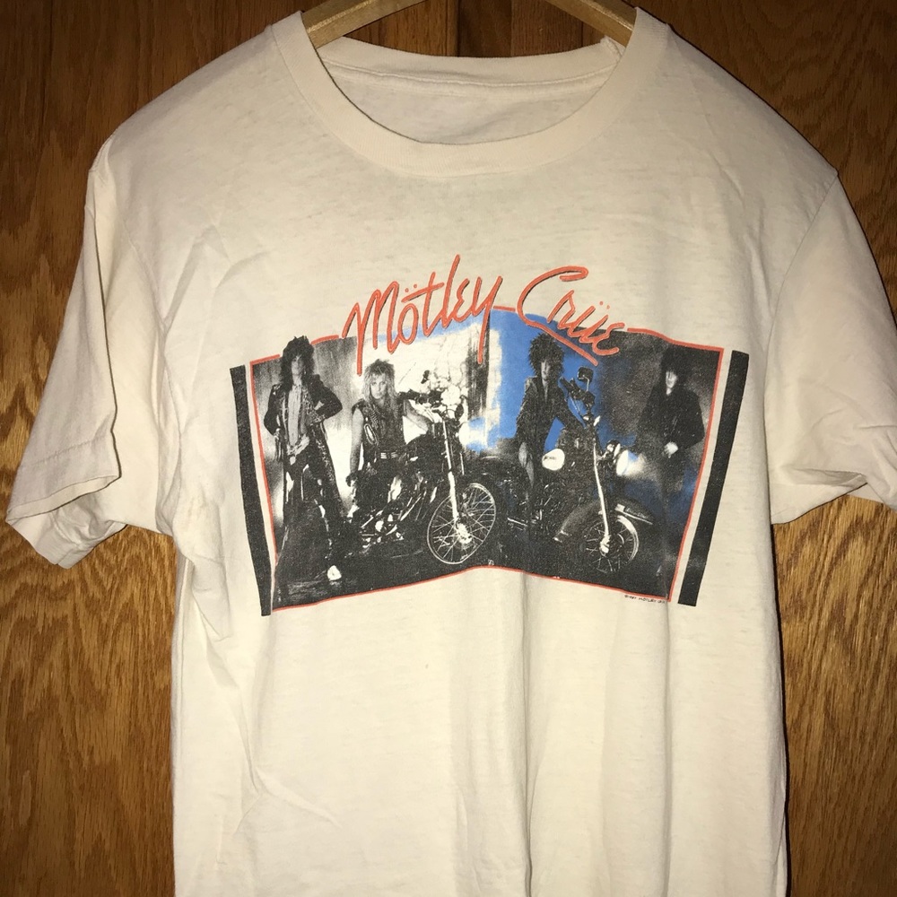 Vintage 1987 Motley Crue concert Tour T-shirt M